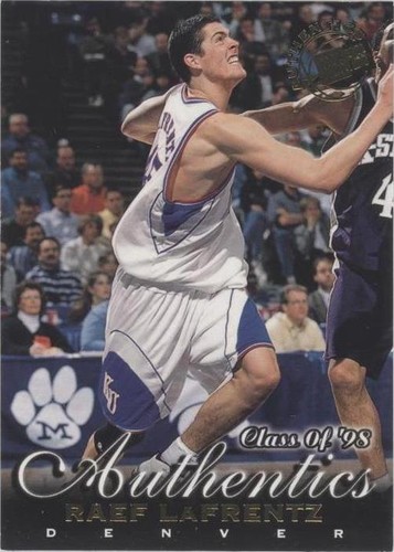 1999 Press Pass Authentics - Raef LaFrentz #44