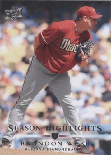 2008 Upper Deck - Brandon Webb #382