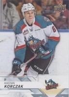 2018-19 Upper Deck CHL - Kaedan Korczak #196