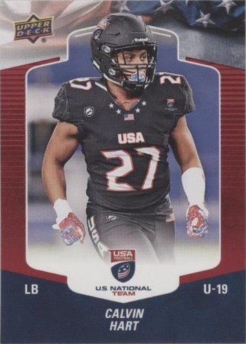 2018 Upper Deck USA Football Calvin Hart #10