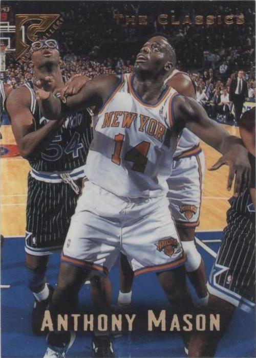1995-96 Topps Gallery - Anthony Mason #108