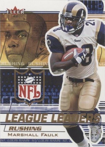 2002 Fleer Ultra Marshall Faulk #3 LL