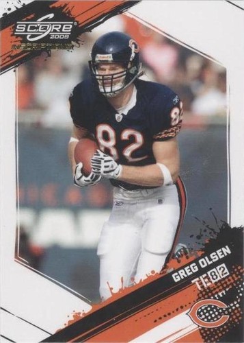 2009 Score Inscriptions Greg Olsen #52