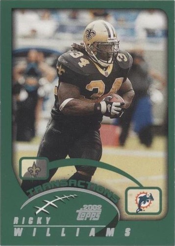 2002 Topps Ricky Williams #84
