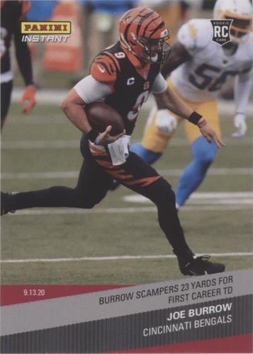2020 Panini Instant NFL Joe Burrow #23