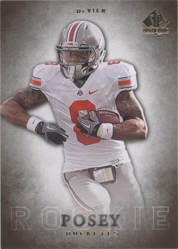 2012 SP Authentic DeVier Posey #112