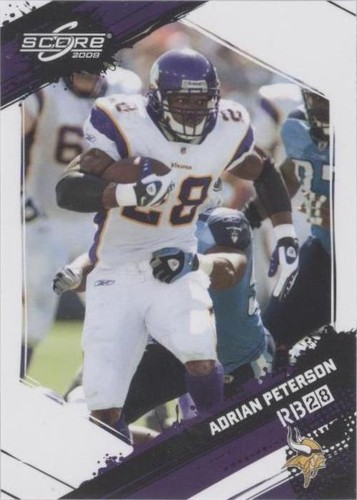 2009 Score Adrian Peterson #161
