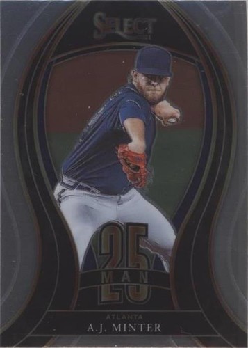 2021 Panini Select - A.J. Minter #25M-17