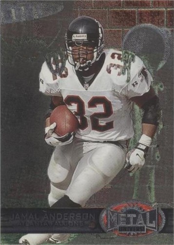 1997 Skybox Metal Universe Jamal Anderson #108