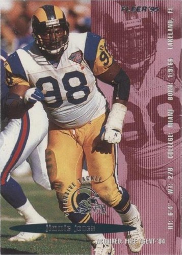 1995 Fleer Jimmie Jones #207