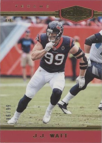 2018 Panini Plates & Patches J.J. Watt #77