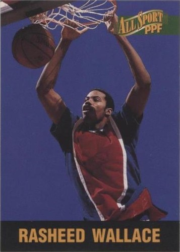 1996 Score Board All Sport PPF - Rasheed Wallace #86