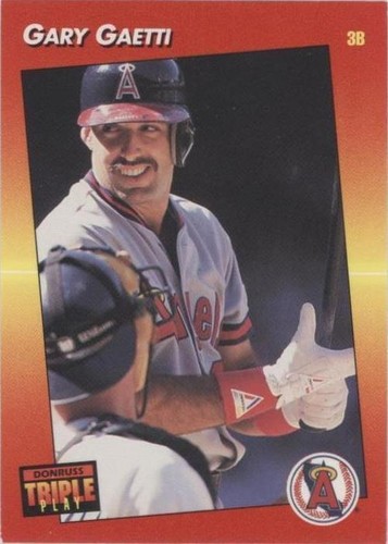 1992 Donruss Triple Play - Gary Gaetti #223