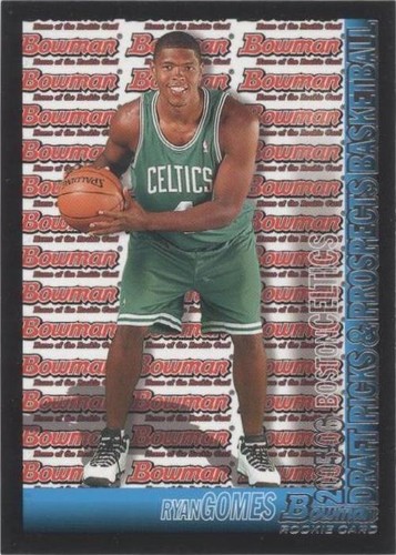2005-06 Bowman Draft Picks & Prospects - Ryan Gomes #123