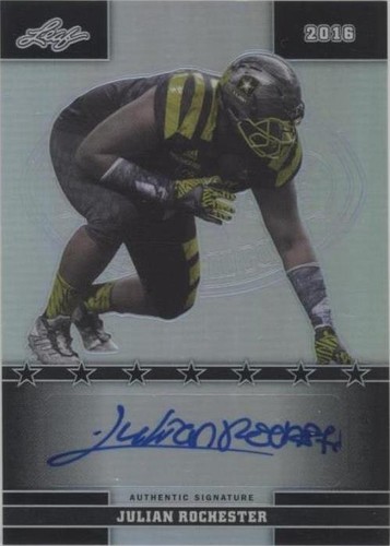 2016 Leaf U.S. Army All-American Bowl Julian Rochester #63
