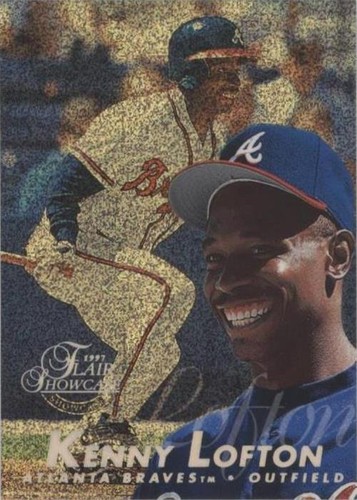 1997 Flair Showcase - Kenny Lofton #7
