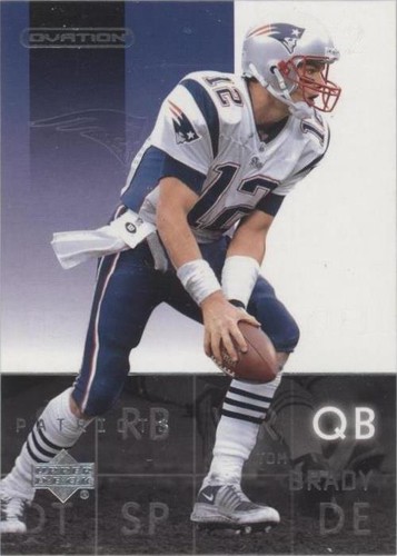 2002 Upper Deck Ovation Tom Brady #51