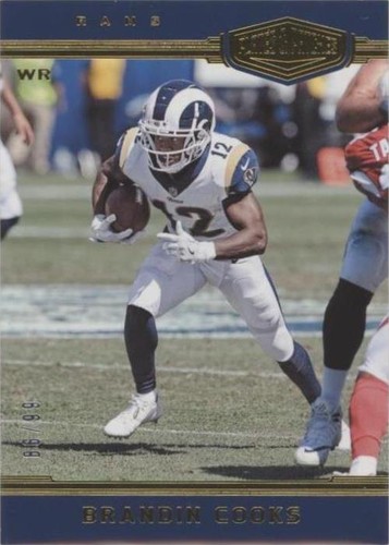 2018 Panini Plates & Patches Brandin Cooks #95