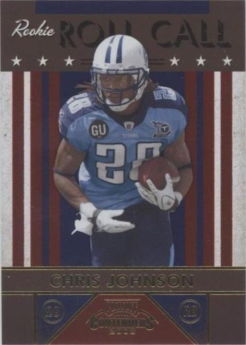 2008 Playoff Contenders Chris Johnson #3