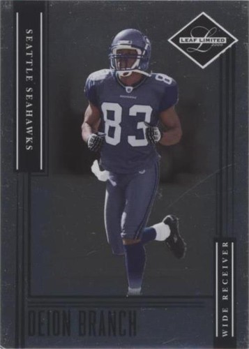 2006 Leaf Limited Deion Branch #78