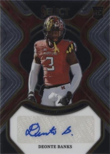 2023 Panini Select Draft Picks Deonte Banks #RS-DBA