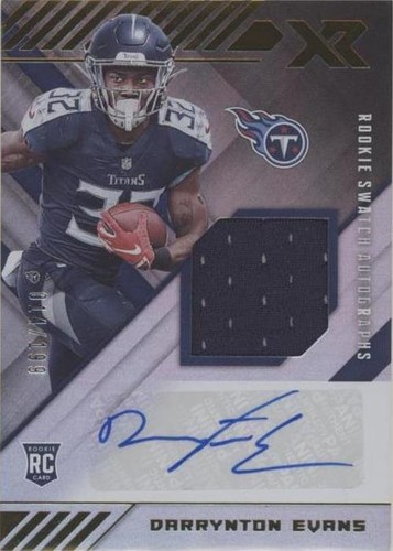 2020 Panini XR Darrynton Evans #RSA-DE