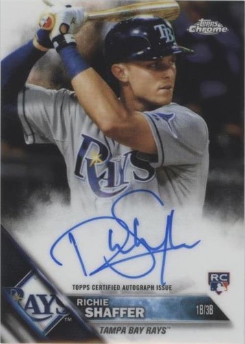 2016 Topps Chrome - Richie Shaffer #RA-RSH