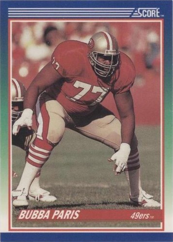 1990 Score Bubba Paris #77
