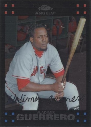 2007 Topps Chrome - Vladimir Guerrero #115