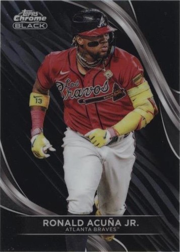 2024 Topps Chrome Black - Ronald Acuña Jr. #50