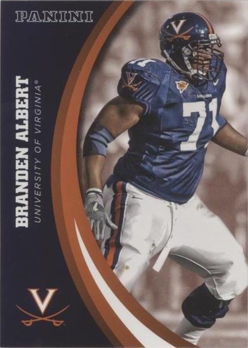 2016 Panini University of Virginia Cavaliers Branden Albert #42