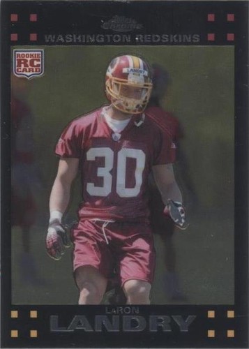 2007 Topps Chrome LaRon Landry #TC259