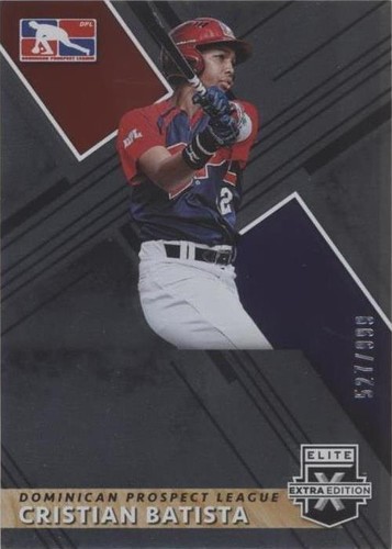 2019 Panini Elite Extra Edition - Cristian Batista #184