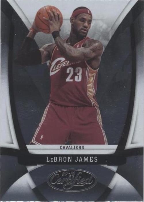 Certificado Panini 2009-10 - LeBron James #107