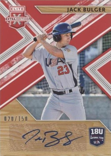 2019 Panini Elite Extra Edition - Jack Bulger #18U-JB