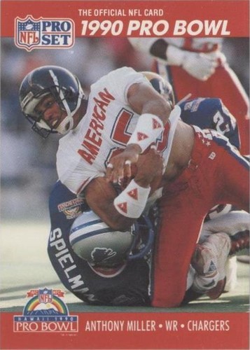 1990 Pro Set Anthony Miller #356