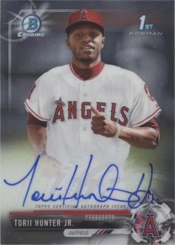 2017 Bowman Chrome - Torii Hunter Jr. #CPA-TH