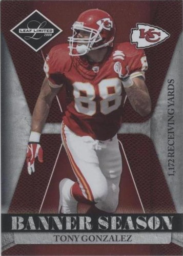 2008 Leaf Limited Tony Gonzalez #BSM-23