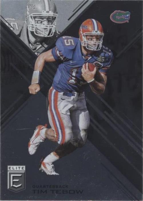 2017 Panini Elite Draft Picks Tim Tebow #93