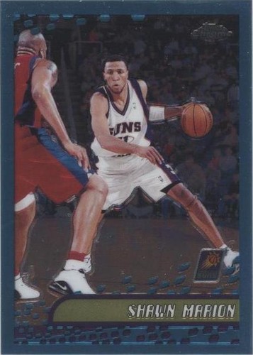 2001-02 Topps Chrome - Shawn Marion #4