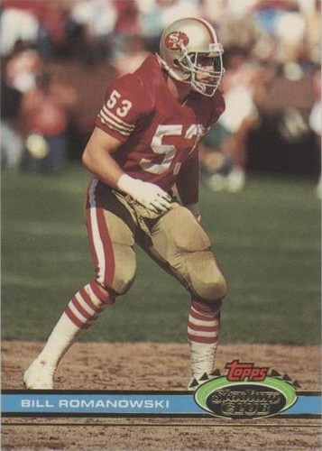 1991 Topps Stadium Club Bill Romanowski #394