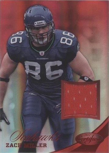 2012 Panini Certified Zach Miller #9