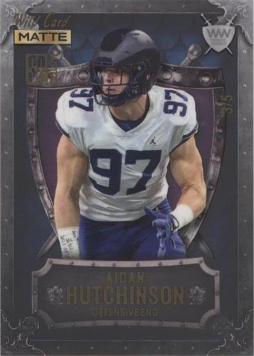 2022 Wild Card Matte SP Exclusive Aidan Hutchinson #WWN-2