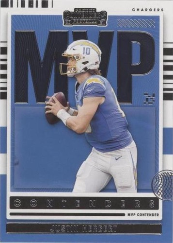 2021 Panini Contenders Justin Herbert #MVP-JHE