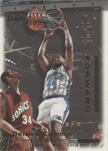 2000-01 Fleer Triple Crown - Derrick Coleman #157