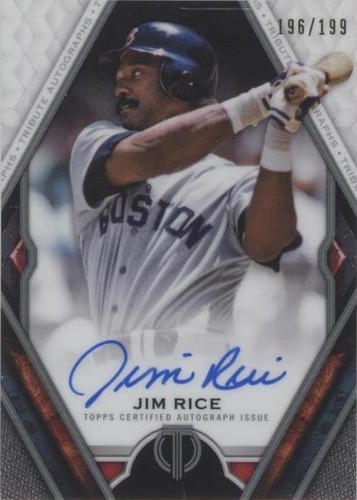 2021 Topps Tribute - Jim Rice #TA-JRI