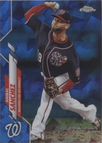 2020 Topps Chrome Sapphire Edition - Anibal Sanchez #193