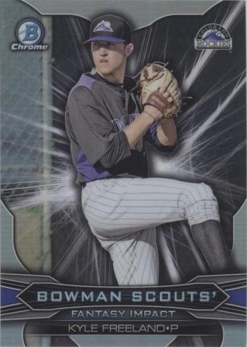 2015 Bowman Draft - Kyle Freeland #BSI-KF