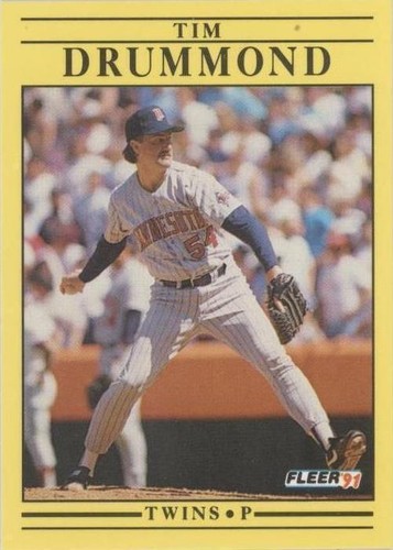 1991 Fleer - Tim Drummond #607