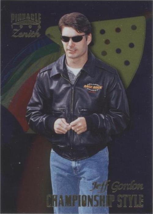 1996 Pinnacle Zenith - Jeff Gordon #78